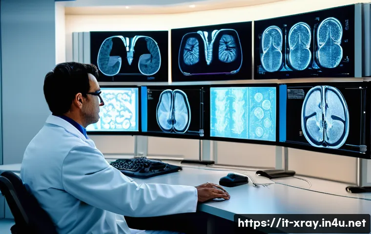 방사선사 연수 프로그램 리뷰 - **Prompt 1: "Radiologist Innovating with AI in a Modern Italian Hospital"**
A highly skilled mal...